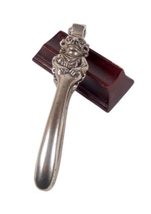 Vintage Polished Cast Steel Lincolnshire Imp Nutcracker Nut Cracker Circa 1930s Lincoln