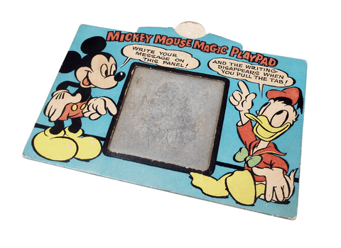 Vintage Pyramid Toys of England Walt Disney Mickey Mouse Ltd Patent Applied For Magic PlayPad