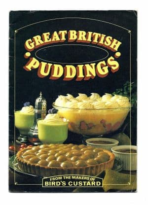 Vintage Recipe Cookery Book Birds Custard Great British Puddings Book Recipes 1970s Bird's Sweets