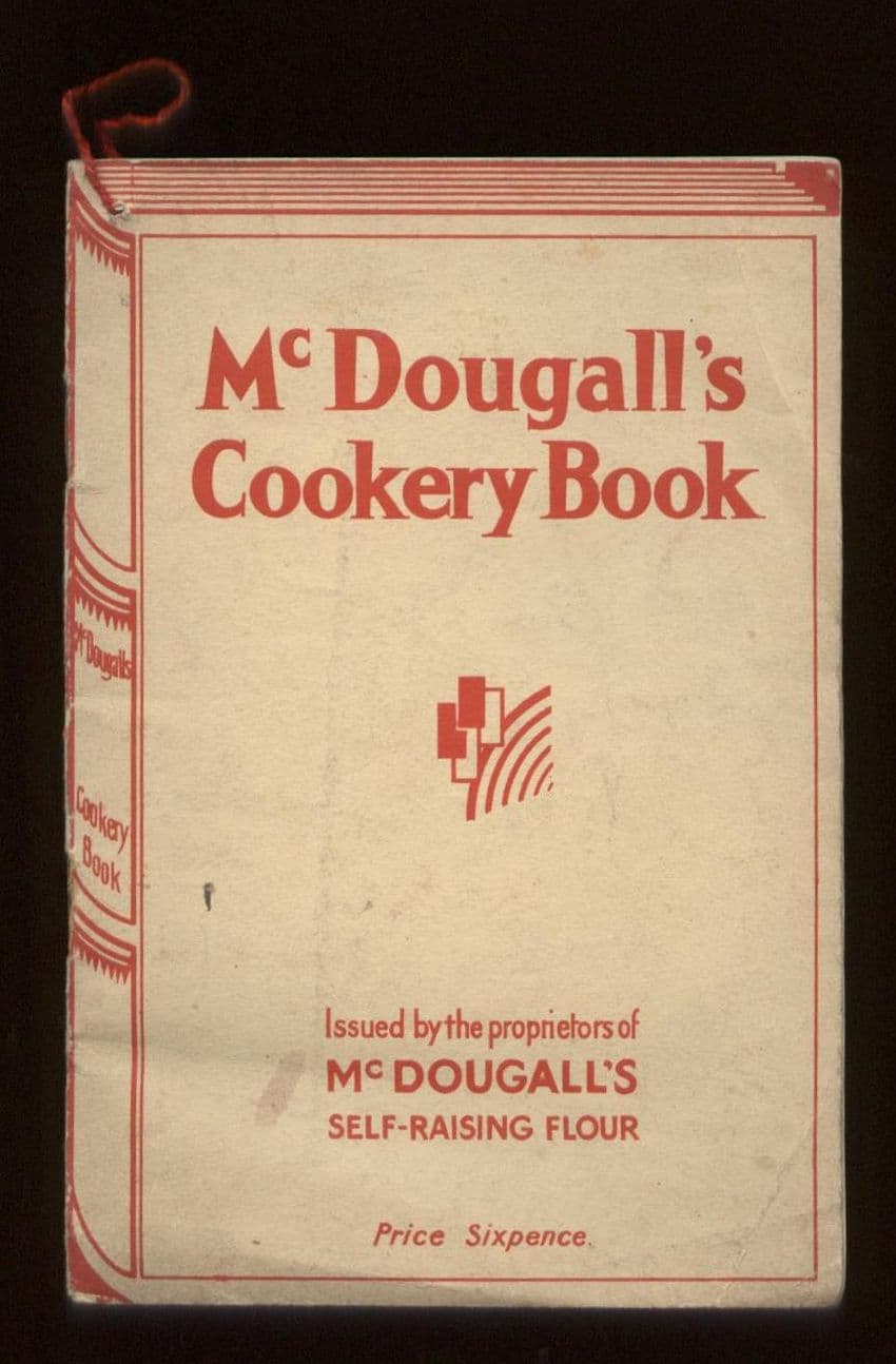 Vintage Recipe Cookery Book McDougall's Self-Raising Flour 18th Edition Circa 1930s