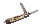 Vintage Rep of Ireland Blackpool Tower Folding Pocket Pen Knife Twin Blade Souvenir Pictorial