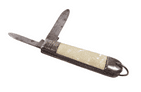 Vintage Rep of Ireland Blackpool Tower Folding Pocket Pen Knife Twin Blade Souvenir Pictorial