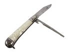 Vintage Richards Sheffield Fisherman's Anglers Folding Pocket Knife IOM Isle of Man Souvenir