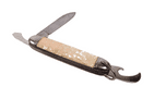 Vintage Richards Sheffield Folding Folder Pocket Knife Blackpool Tower Can Bottle Opener Screwdriver