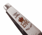Vintage Richards Sheffield Folding Folder Pocket Knife Queen Elizabeth II Silver Jubilee 77 Lamppost