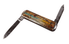 Vintage Richards Sheffield Folding Pocket Pen Knife Twin Blade Present from Seaside