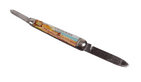 Vintage Richards Sheffield Folding Pocket Pen Knife Twin Blade Present from Seaside Lampost Mark