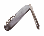 Vintage Richards Sheffield Mini-Kit Folding Folder Pocket Knife Corkscrew Tool Kit Case Advertising