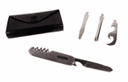 Vintage Richards Sheffield Mini-Kit Folding Folder Pocket Knife Corkscrew Tool Kit Case Advertising