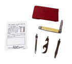 Vintage Richards Sheffield Mini-Kit Folding Folder Pocket Knife Tool Kit in Original Case