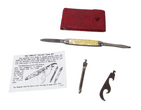 Vintage Richards Sheffield Mini-Kit Folding Folder Pocket Knife Tool Kit in Original Case