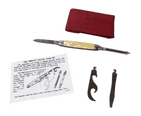 Vintage Richards Sheffield Mini-Kit Folding Folder Pocket Knife Tool Kit in Original Case