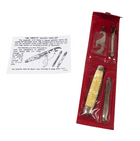 Vintage Richards Sheffield Mini-Kit Folding Folder Pocket Knife Tool Kit in Original Case