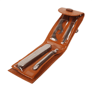 Vintage Richards Sheffield Mini-Kit Folding Folder Pocket Knife Tool Kit Original Case Advertising