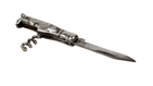Vintage Richards Sheffield Mini Miniature Bottle Folding Folder Pocket Knife Corkscrew Pearl Grey