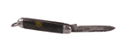 Vintage Richards Sheffield Mini Miniature Folding Folder Pocket Knife Green Tartan Plaid Tartanware