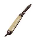 Vintage Richards Sheffield Mini Miniature Folding Folder Pocket Knife Jenny Jones Wales Souvenir