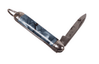 Vintage Richards Sheffield Mini Miniature Folding Folder Pocket Knife Pearl Blue