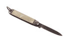 Vintage Richards Sheffield Mini Miniature Folding Folder Pocket Knife Scottish Piper Souvenir