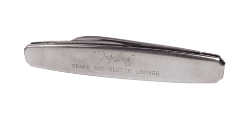 Vintage Richards Sheffield Trist Top Dog Brake Clutch Linings Pocket Knife Advertising Motoring