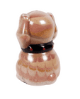 Vintage Sand Filled Seaside Souvenir Dog Ornament IOW Isle of Wight  Alum Bay Sands 50s Kitsch