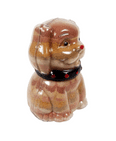 Vintage Sand Filled Seaside Souvenir Dog Ornament IOW Isle of Wight  Alum Bay Sands 50s Kitsch