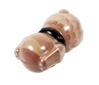 Vintage Sand Filled Seaside Souvenir Dog Ornament IOW Isle of Wight  Alum Bay Sands 50s Kitsch