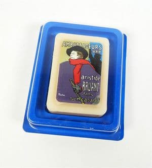 Vintage Sealed 70s Norton London Ambassadeurs Aristide Bruant French Masters Stay-On-Soap 83g Unused