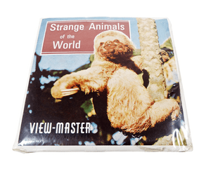 Vintage Sealed GAF 1958 3-D Viewmaster View Master Reel Set B615 Strange Animals of the World