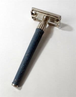 Vintage Shaving 1974 U2 Gillette TTO Super Slim Twist Safety Razor England Standard DE Blades Knack