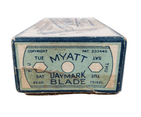 Vintage Shaving Boxed 1932 Reg Des Myatt Minor Safety Razor Set Paperwork Daymark Blades