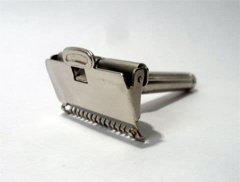 Vintage Shaving Ever Ready 1912 Patent Safety Razor Made in USA US Model SE Blade