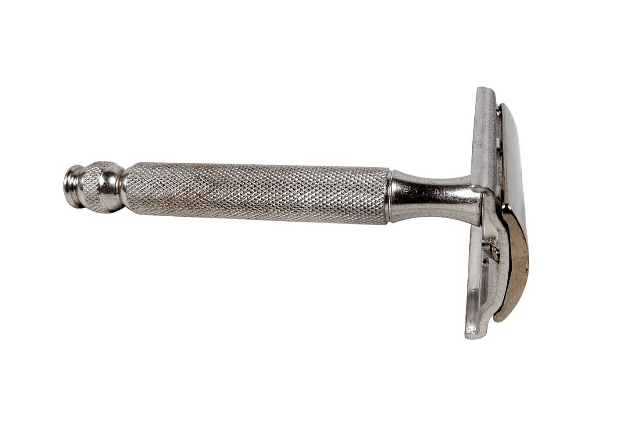 ANCIEN RASOIR GILLETTE ouverture papillon mad in england EUR 5,00