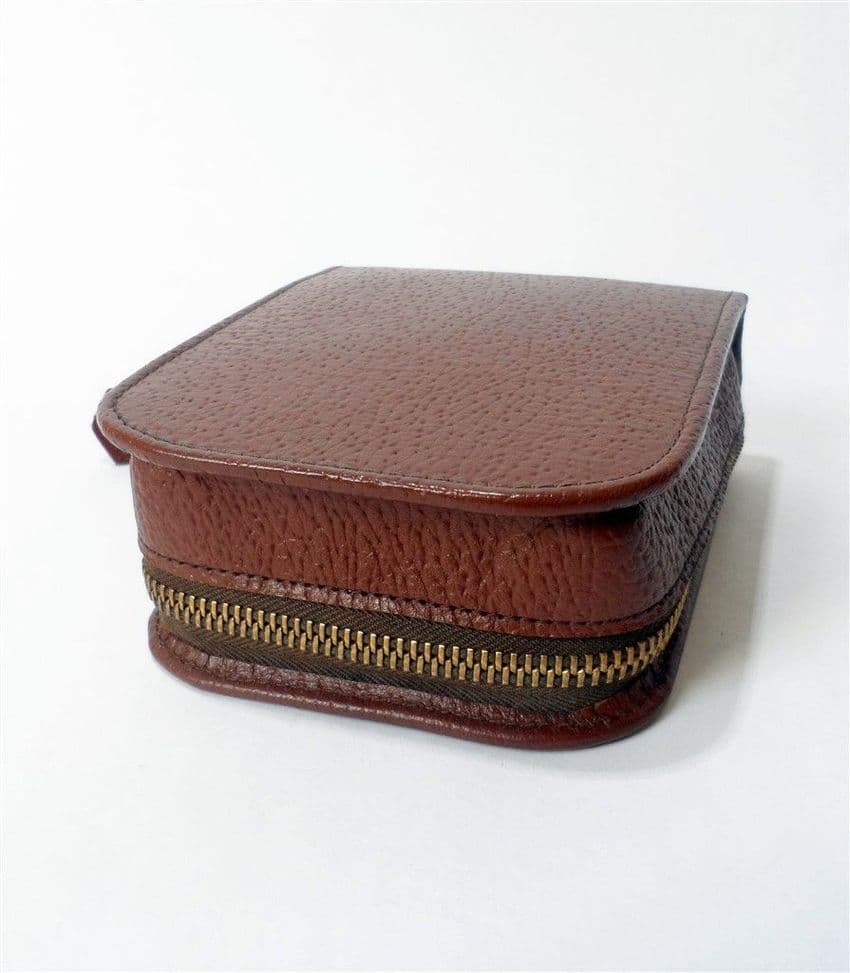 Vintage Shaving Leather Cased Gents Mens Grooming 4 Piece Set Souplex ...