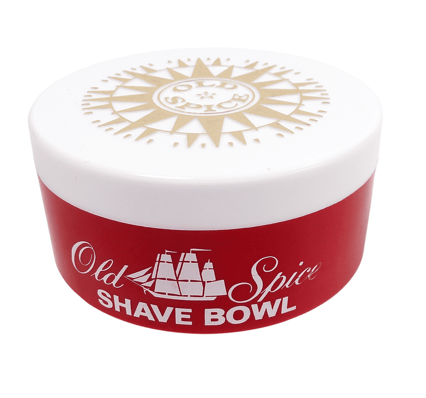 Vintage Shulton New York London Paris Old Spice Shaving Soap in Shave Bowl Circa 1970s