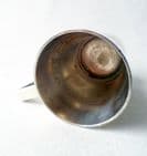 Vintage Silver Plated Single Measure 1/5 Gill Bonzer Mitchell & Cooper London 60s Bexley London Borough 1967 Art Deco Style