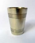 Vintage Silver Plated Single Measure 1/5 Gill Farrow & Jackson Ltd London 1930s Art Deco