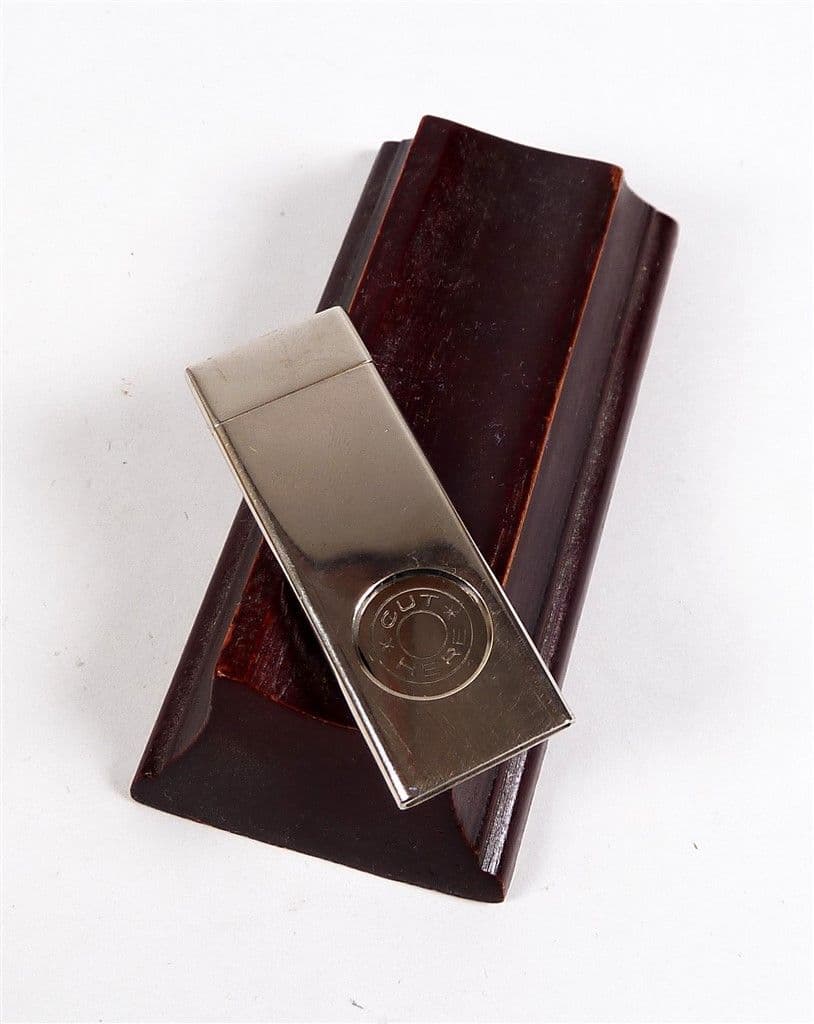 Vintage Smoking Pocket Colibri Cigar Cutter Guillotine Cutting Tool