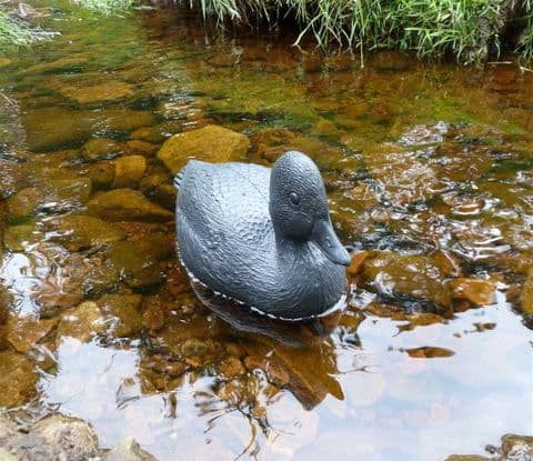 Vintage Sport Plast Made in Italy Plastic Decoy Duck Pond Decoration Display Floats Italian Sporting