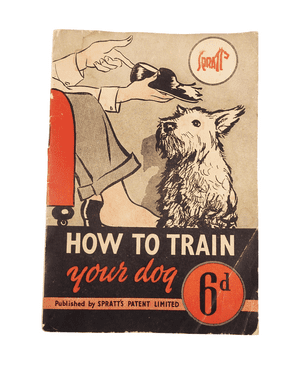Vintage Spratts Patent Limited Book How to Train Your Dog Puppy Circa 1950s 32 Page Adverts Tips