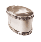 Vintage Sterling Silver Napkin Ring Celtic Knot J B Chatterley & Sons Ltd 1972 Birmingham 34g C