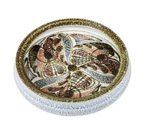 Vintage Stoneware Denby Pottery Glynbourne 8.75" Diameter Bowl Dish Circa 1970s Glyn Colledge