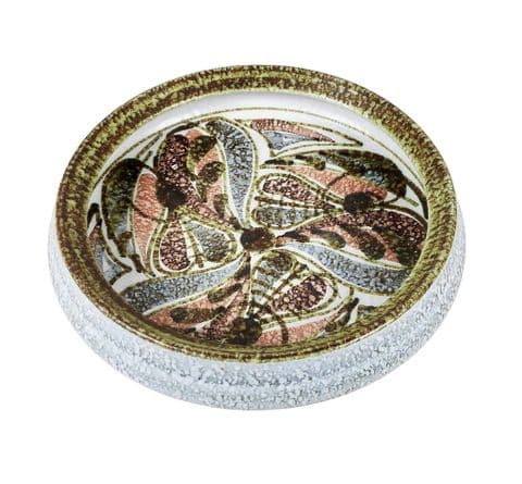 Vintage Stoneware Denby Pottery Glynbourne 8.75" Diameter Bowl Dish Circa 1970s Glyn Colledge