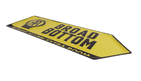 Vintage Style Pressed Steel AA Directional Sign Broad Bottom Extra Room Garage Home Man Cave Decor