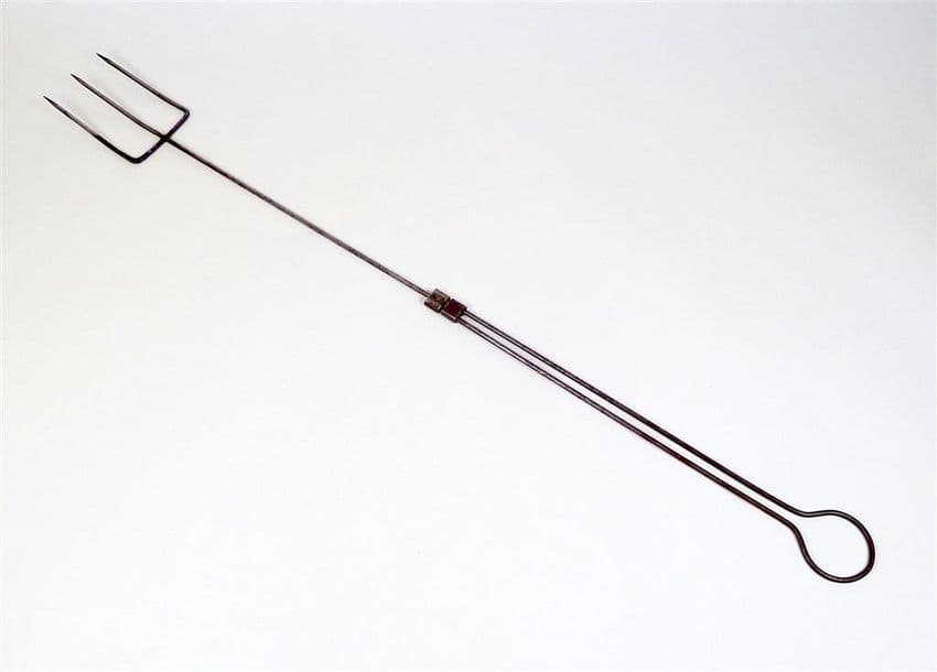 Vintage Telescopic Extending Wirework Fire Toasting Toast Fork Circa