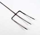 Vintage Telescopic Extending Wirework Fire Toasting Toast Fork Circa 1940s British Made Camping