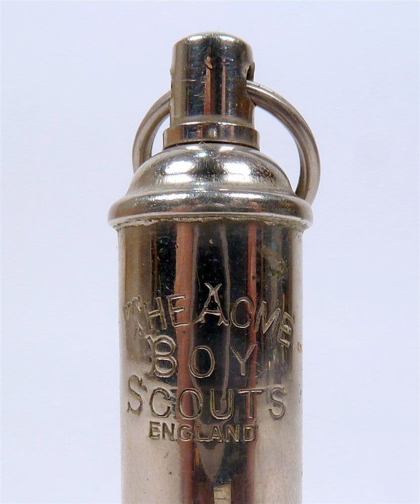 Vintage The Acme Boy Scouts Whistle Made in England 1950s GSW Walking