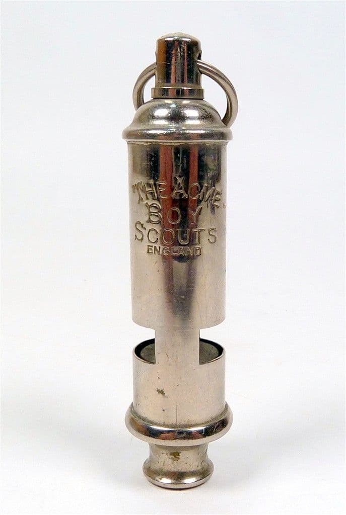 Vintage The Acme Boy Scouts Whistle Made in England 1950s GSW Walking Scouting Cubs Cub