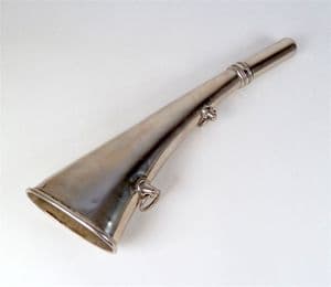 Vintage The Acme Reed Beaters Hawking Warning Horn Hudson's 1950s Engraved Metropolitan Whistle