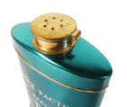 Vintage Tin Max Factor Hollywood London Paris Electrique Perfume Talc 1960s Talcum Powder
